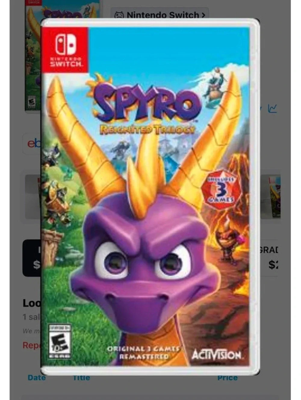 Spyro Reignited Trilogy for Nintendo Switch